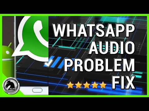 WHATSAPP AUDIO MESSAGE PROBLEM Android Fix 🔉 How to Solve Whatsapp Audio Problem