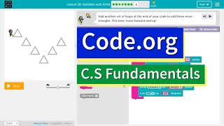 Code.org Variables with Artist Answers Explained | Course F Lesson 8.7 | Express Lesson 19.8