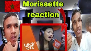 Morissette performs "Never Enough"The Greatest Showman OST LIVE on Wish 107.5 Bus[Moroccan Reaction]