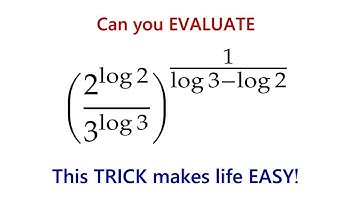 Can You Evaluate This Log Expression Without A Calculator? Many Failed!