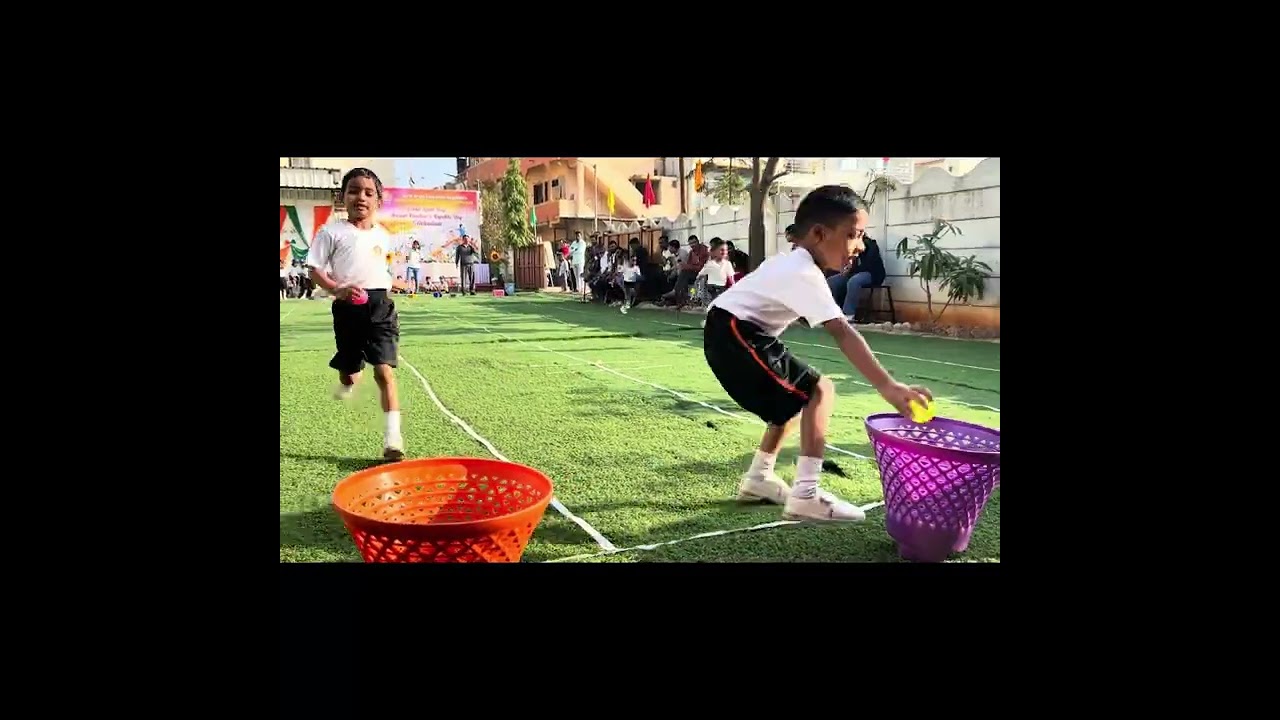 Shree Pre & Primary School Rupeenagar Grand Sports Day.(Day 3 UKG Class)Jan 28 2026.🎉