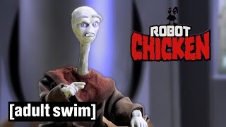 Звездные войны Yarael Poof COMPLETE Robot Chicken Star Wars Adult Swim