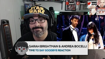 First Time Hearing Sarah Brightman & Andrea Bocelli Time to Say Goodbye 1997 Reaction