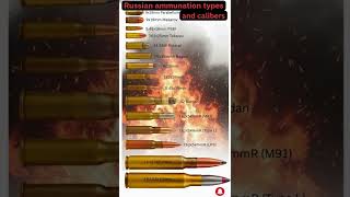 Russian Popular Cartridges Include Military Calibers #shorts