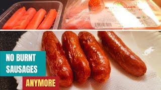 Perfectly Cooked Sausages Every Time 2022 | Expert Tips for No More Burnt Sausages