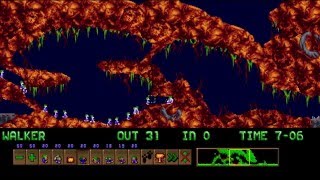 Let's Play Lemmings - Fun - Levels 21-30 screenshot 5
