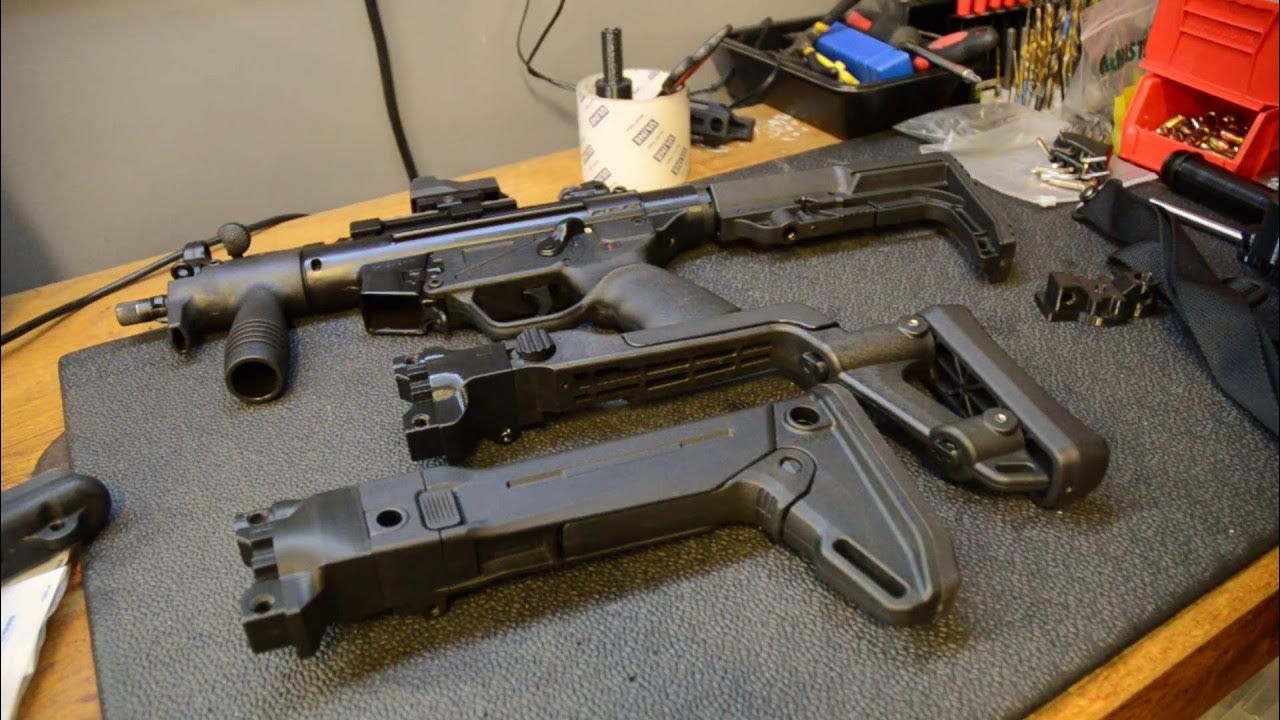 MP5K Endcaps for Buffer Tube, Kriss Vector, and Magpul Zhukov Stocks Or