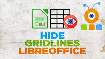 How to Hide Gridlines in Calc in LibreOffice