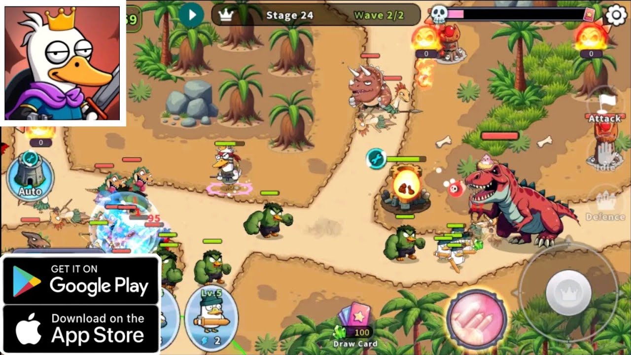 🦆 What Duck Defense?! 🔥 A Crazy New Tower Defense Game You Must Try! 🛡️ ...