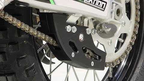 CHAIN GUIDE / GUIDE CHAÎNE KAWASAKI KX250 / KX450 - AXP Racing