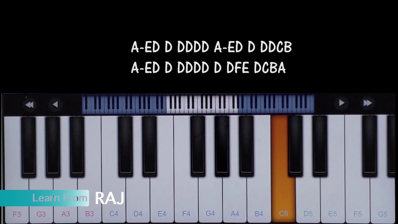 Oora Therinjukitten Keyboard Notes - YouTube
