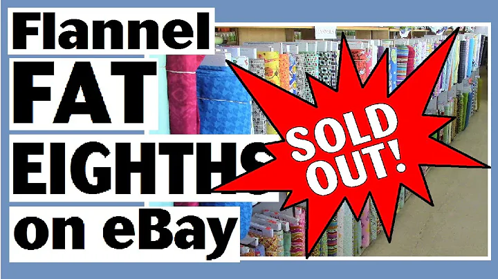 [SOLD OUT] 100% Cotton FLANNEL Fat Eighths - Quilt...