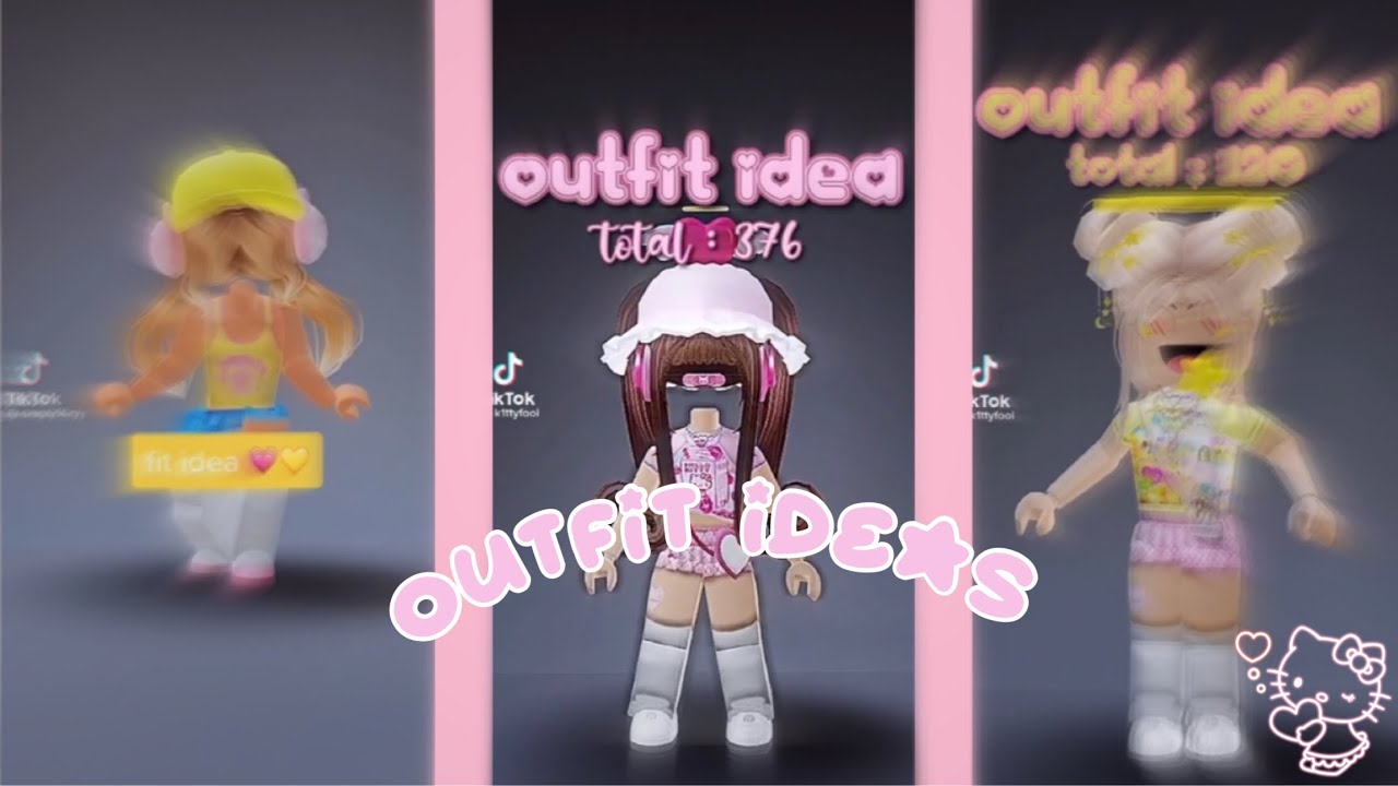 Roblox Outfit ideas! - YouTube