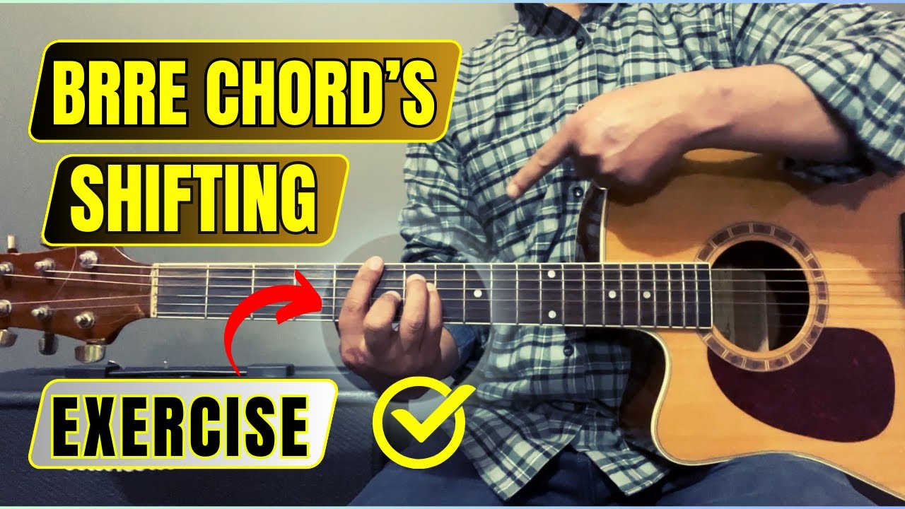 Easy Bar Chords Shifting Exercise For Beginners easy shifting