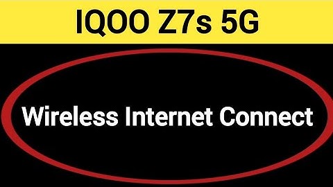 How to connect hotspot via QR code, IQOO Z7S 5G wireless internet connect kaise karen