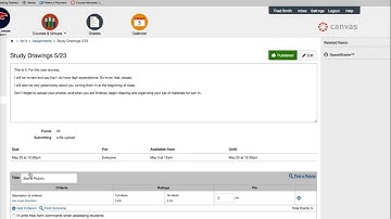 How To: Rubric in Canvas