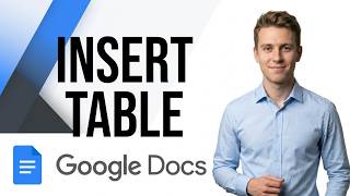 How to Insert Table in Google Docs