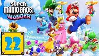 Super Mario Bros. Wonder [100%] Online - Part 22 - Rätsel aus 1001 Nacht [German]