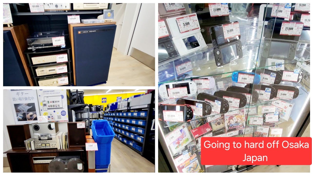 Going to hard off Osaka Japan. Videos for bored people