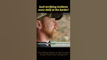 Terrifying things at the border always catch you off guard!#border #fypシ  #foryou  #trending#police