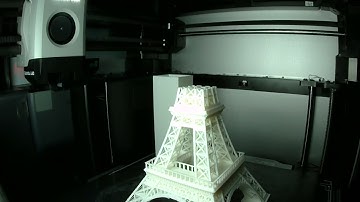 Bambu Labs X1C Eiffel Tower Timelapse