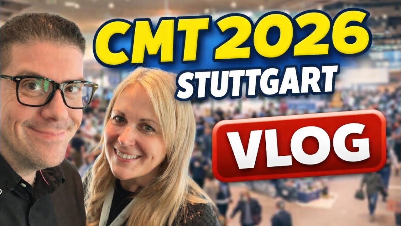 CMT 2026 Stuttgart 🎢 Besuch beim Freizeitpark Traveller, Messe-Highlights & richtig gute Laune 😉