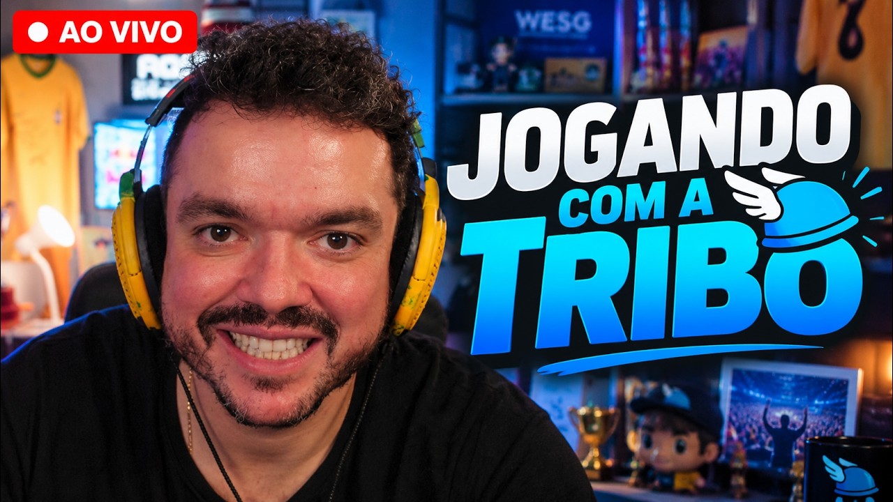 GAMEPLAY COM A TRIBO! VEM SER FELIZ! - Siga @Gaules nas redes sociais!