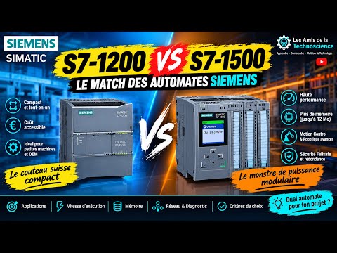 ⚔️ S7-1200 vs. S7-1500: The Ultimate Siemens PLC Showdown! | Industrial Automation
