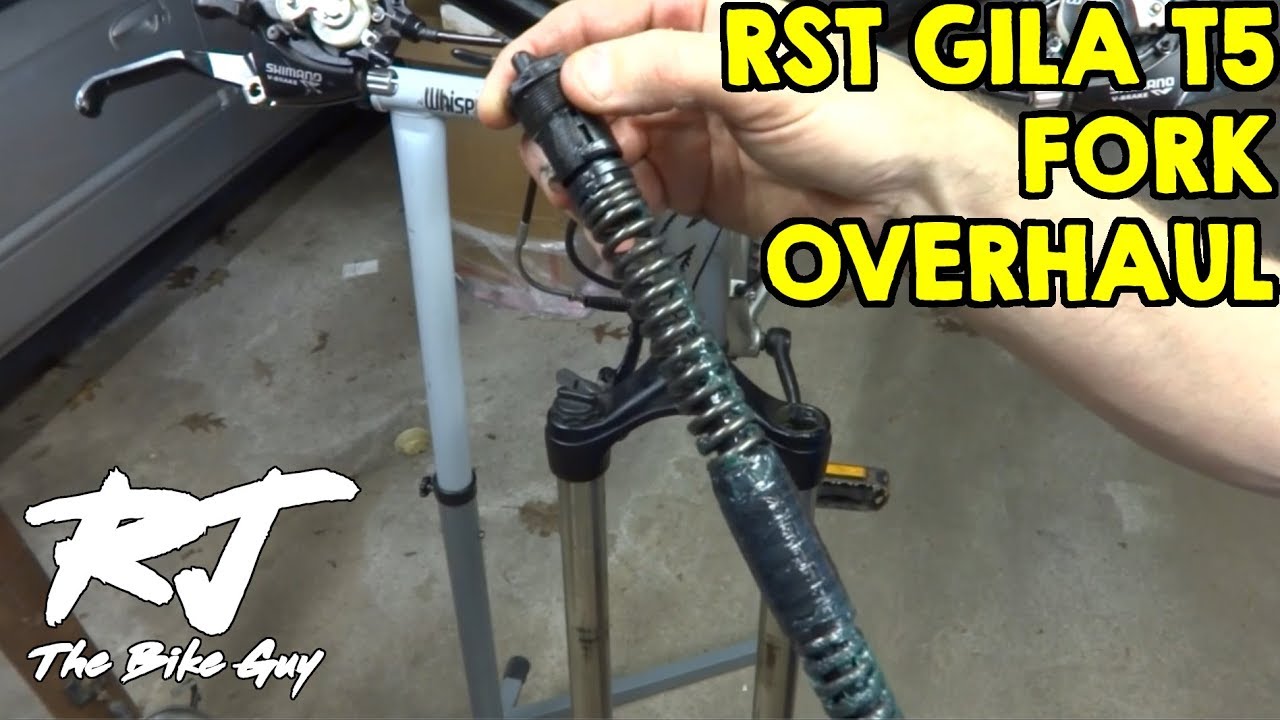 How Disassemble/Clean/Lube/Re-assemble RST Gila Forks - YouTube