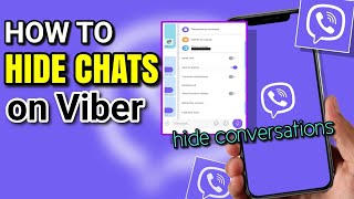 HOW TO HIDE CHATS ON VIBER APP | Riencyll Cabile