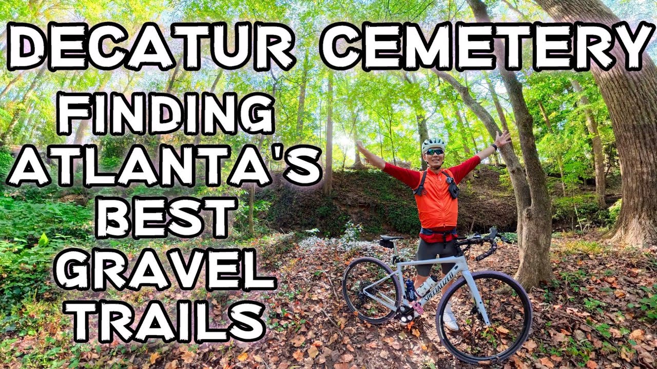 RIPPING Cemetery Singletrack!! Gravel Biking in Atlanta, GA! (Trailfinder EP9)
