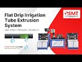 Flat Drip Irrigation Tube Extrusion System Sai Machine Tools