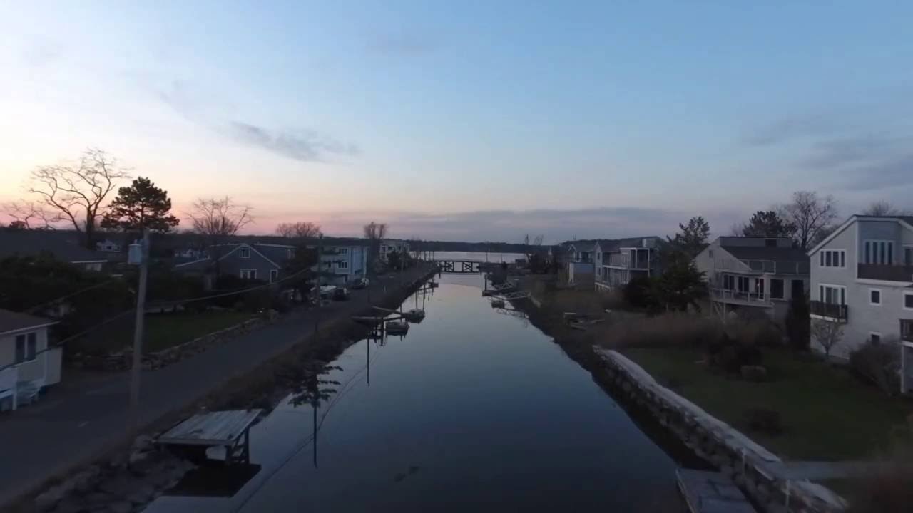 DJI Phantom 4 Movie 4K Quality Saugatuck Shore/Cedar Point Westport