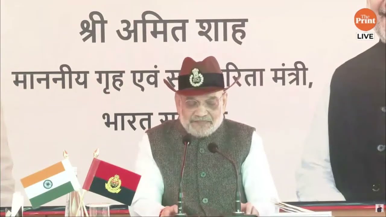 LIVE: HM Amit Shah interacts with BSF jawans at Bobiya BOP in Jammu & Kashmir