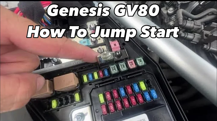 How / Where to jump start Genesis GV80