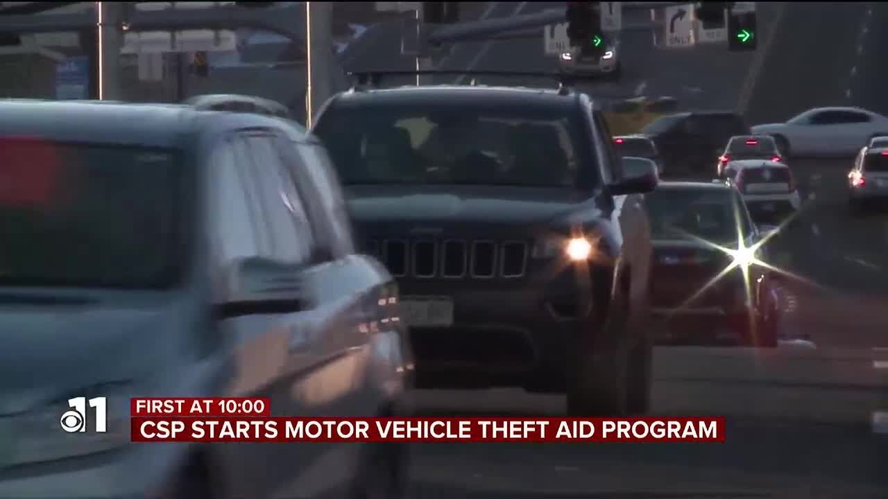Colorado State Patrol starts motor vehicle theft relief program - YouTube