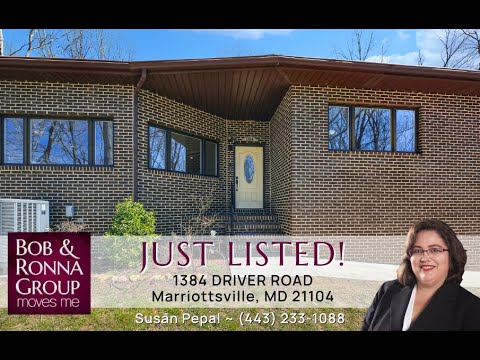 1384 Driver Road, Marriottsville, MD home video tour