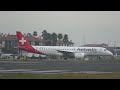 Embraer E190-E2 -Helvetic Airways- (HB-AZA) despegue San Sebastián