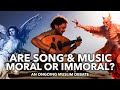 Are song  music moral or immoral  an ongoing muslim debate