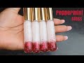DIY: How to make Lipgloss (Peppermint Flavored) Holiday Edition | Antionette MUA