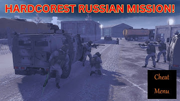 HARDCOREST RUSSIAN MISSION! | CHEAT MOD MENU | Call to Arms Mods Gameplay
