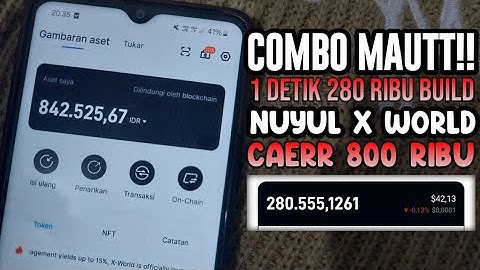 BARU NEMU!! CARA TERCEPAT NUYUL AKUN BARU X WORLD TERBUKTI OTOMATIS JADI KOIN || CARA BANYAK BUILD