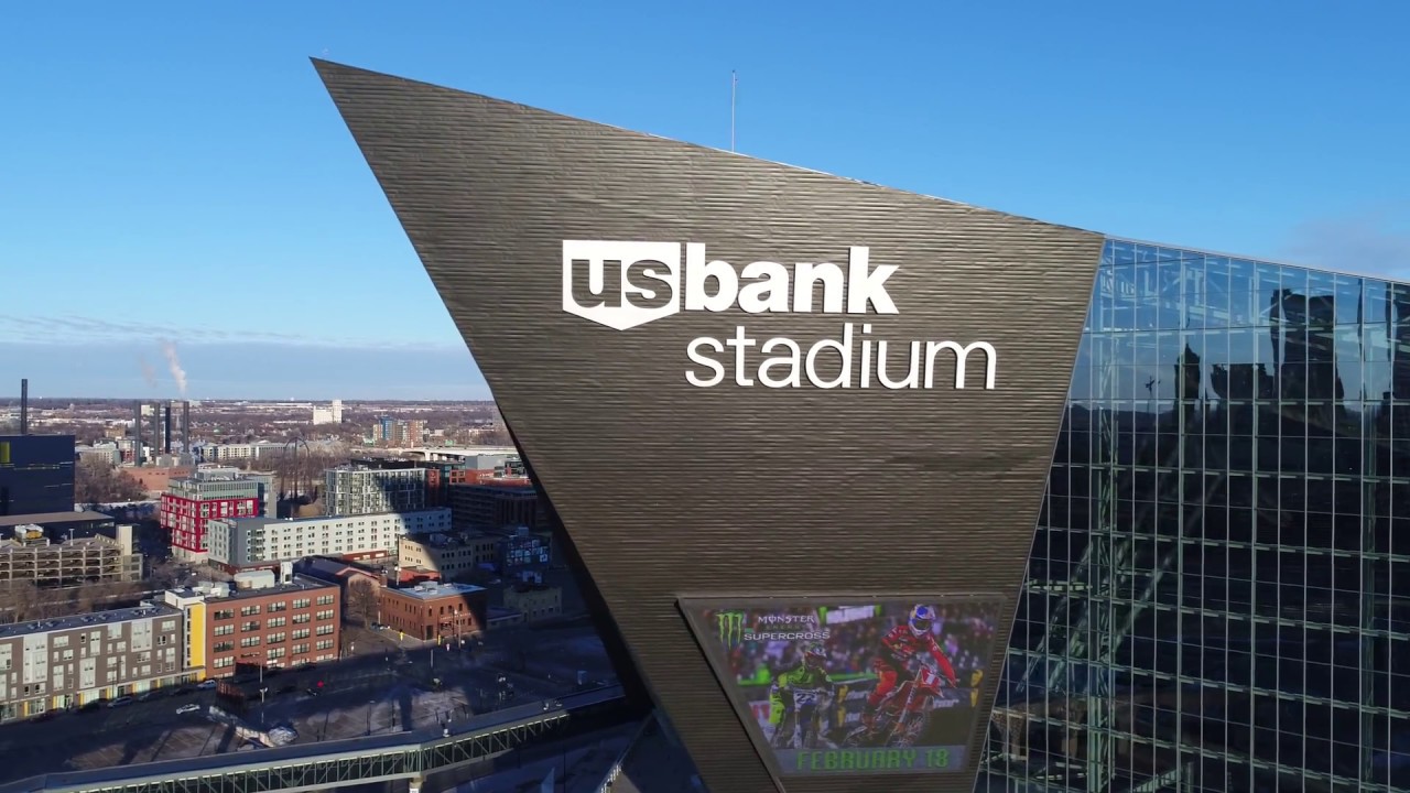 A bird's-eye view at US Bank Stadium
