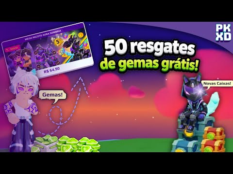 💜😱 COMPREI o NOVO PACOTE GÓTICO no PK XD + CÓDIGO DE GEMAS com 50 RESGATES! 💎🔥