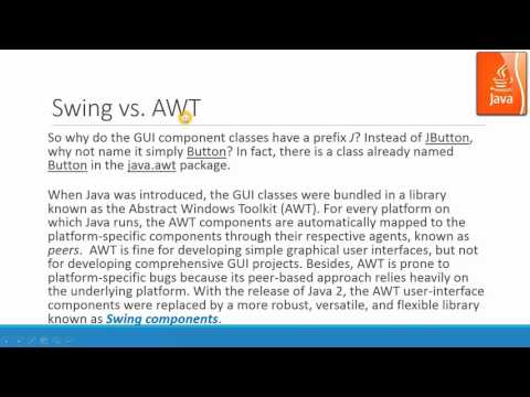 Java GUI Basics