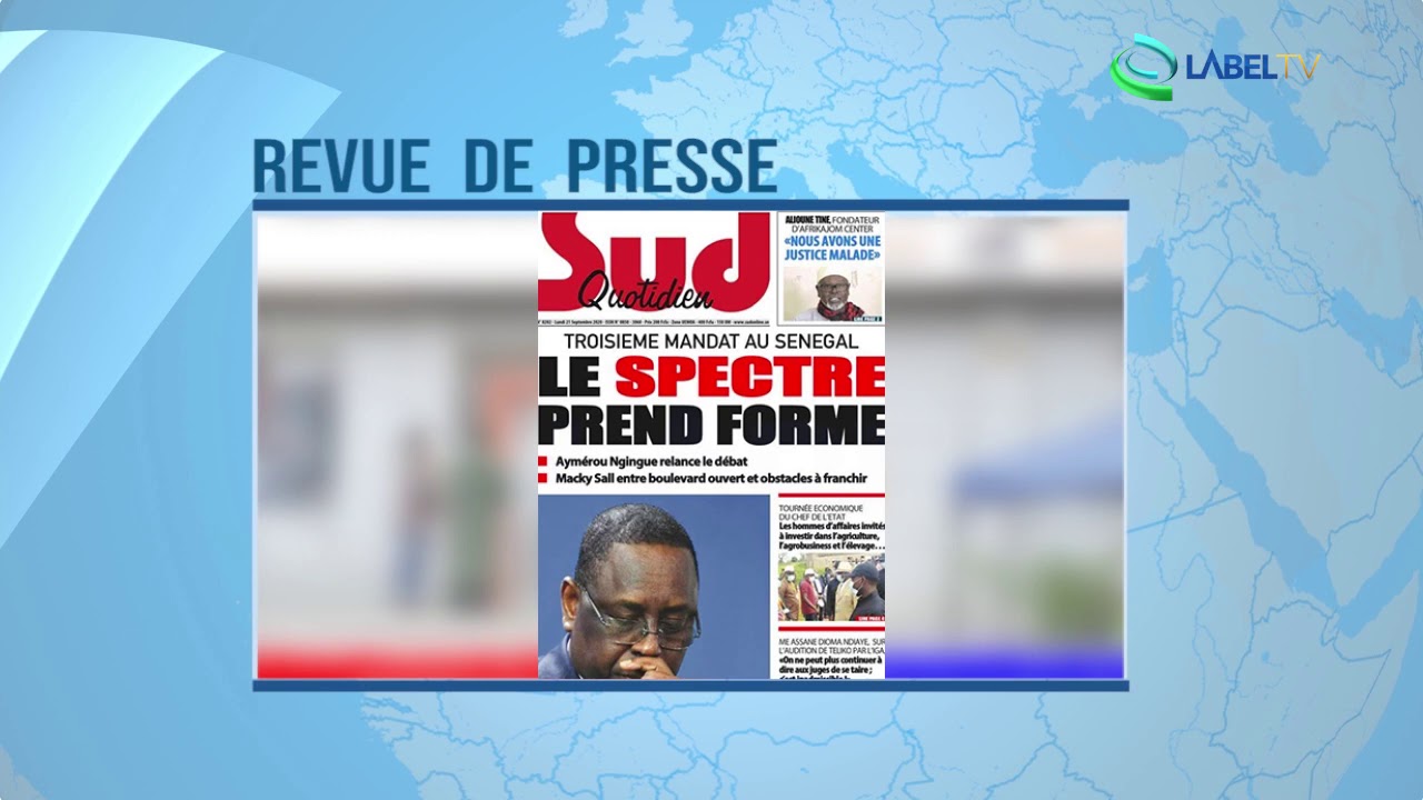 Revue de presse Afrique du 21 09 2020 - YouTube