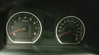 2011 Honda CRV oil life reset