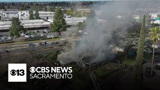 Rancho Cordova arson suspect arrested after barricading in home on fire