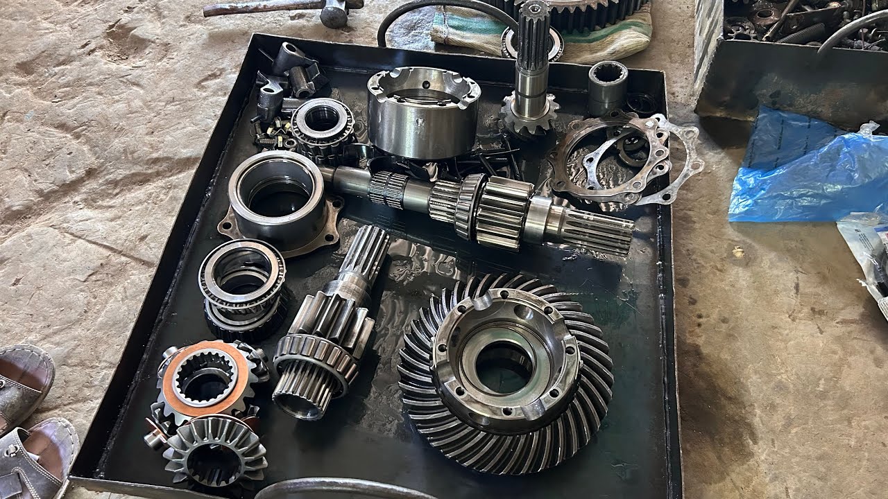 Sonalika Di 740 Crown Star Pinion Fitting || Tractor Crown Repair 