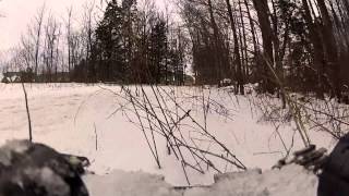 RC Tracked Vehicle Snow Testing RC Tracked Vehicle Snow Testing
